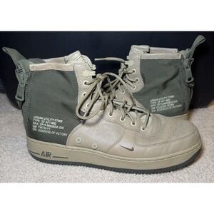 Nike SF Air Force 1 Mid Neutral Olive Cargo Khaki: Mens 11